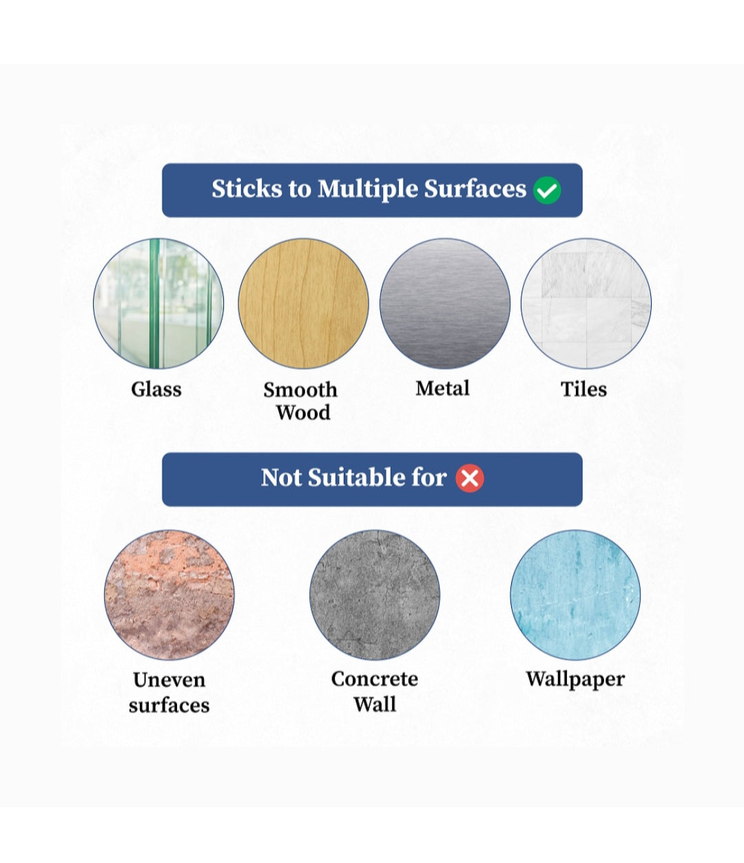 Adhesive Wall Hooks - No Drill Self-Adhesive Organizer Hooks for Kitchen, Bathroom & Home - Pack of 12 (Holds up to 5kg)