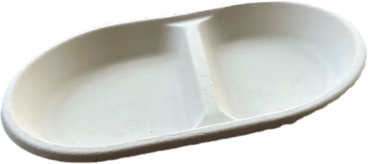 2cp snack tray

two compartment snack tray

bagasse compartment tray

eco-friendly snack plate

compostable tray

biodegradable snack tray

reusable bagasse tray

sustainable serving tray

green catering supplies