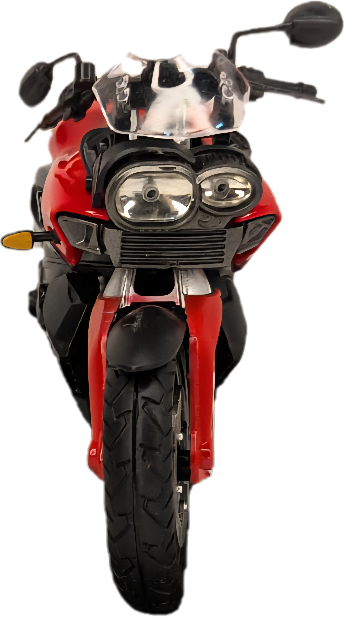 Diecast Motorcycle Model – R1800C Red Collectible Toy